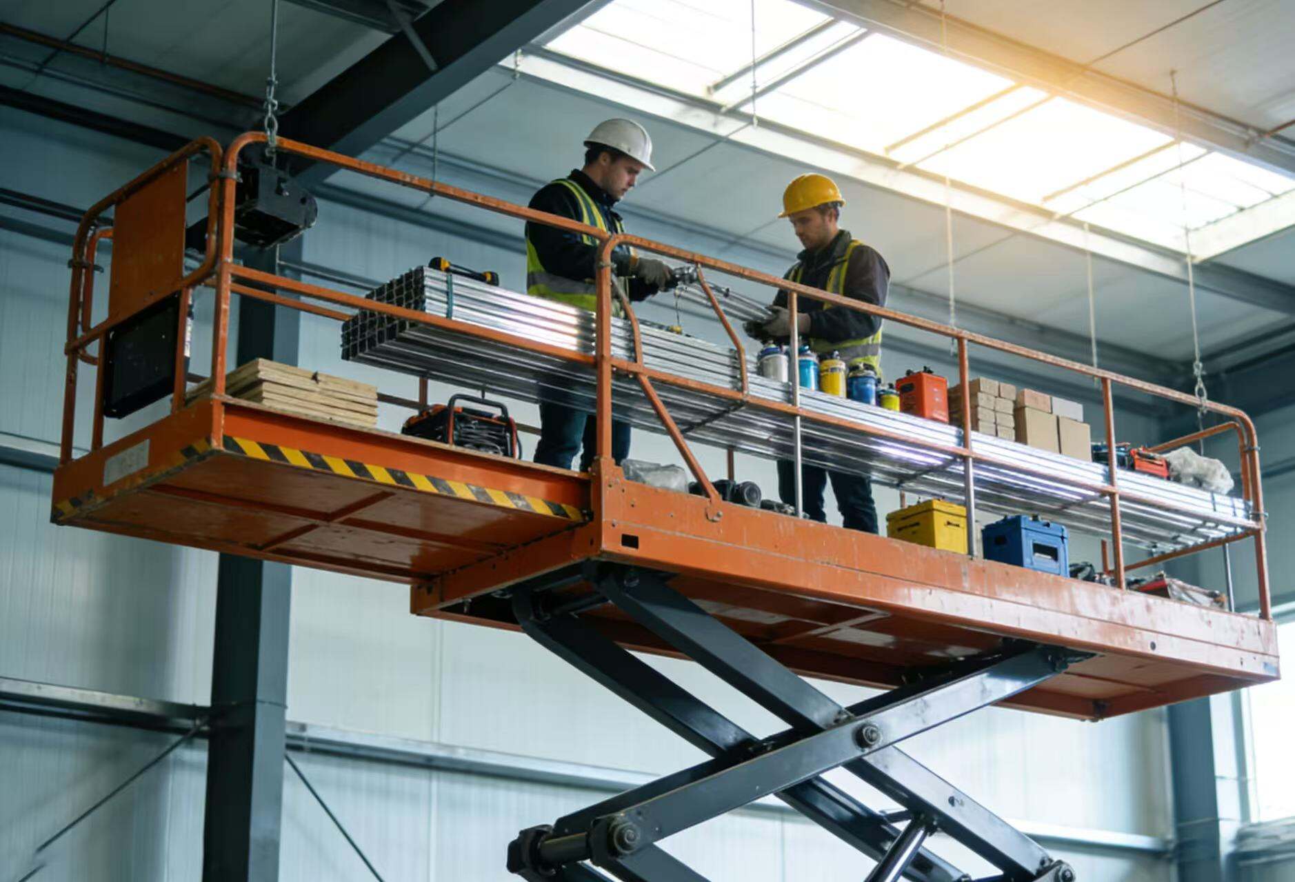 High-Altitude Material Handling & Personnel Lift Solutions
