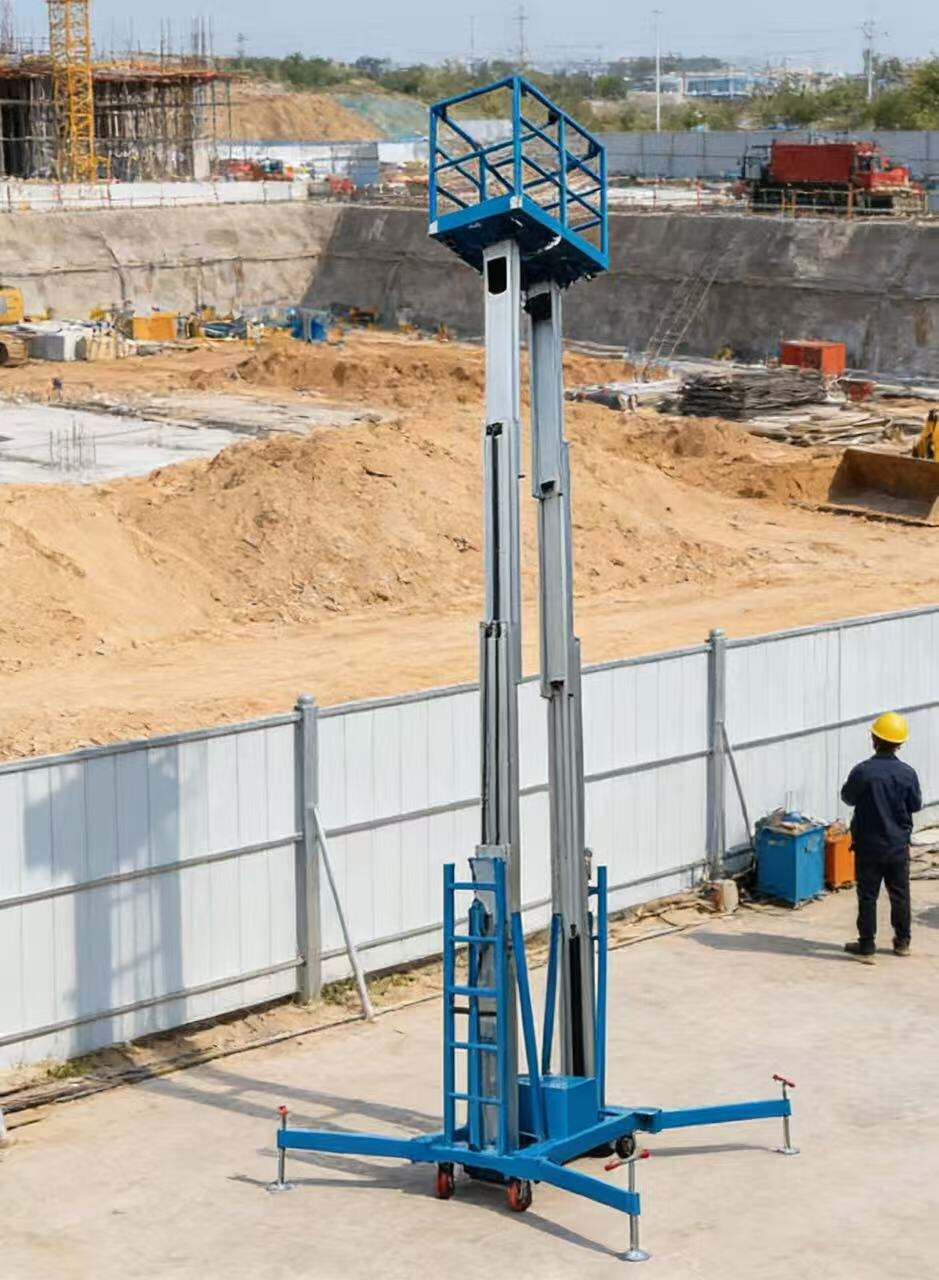 Applications of Aluminum Alloy Lifts in Indoor Decoration and Venue Maintenance