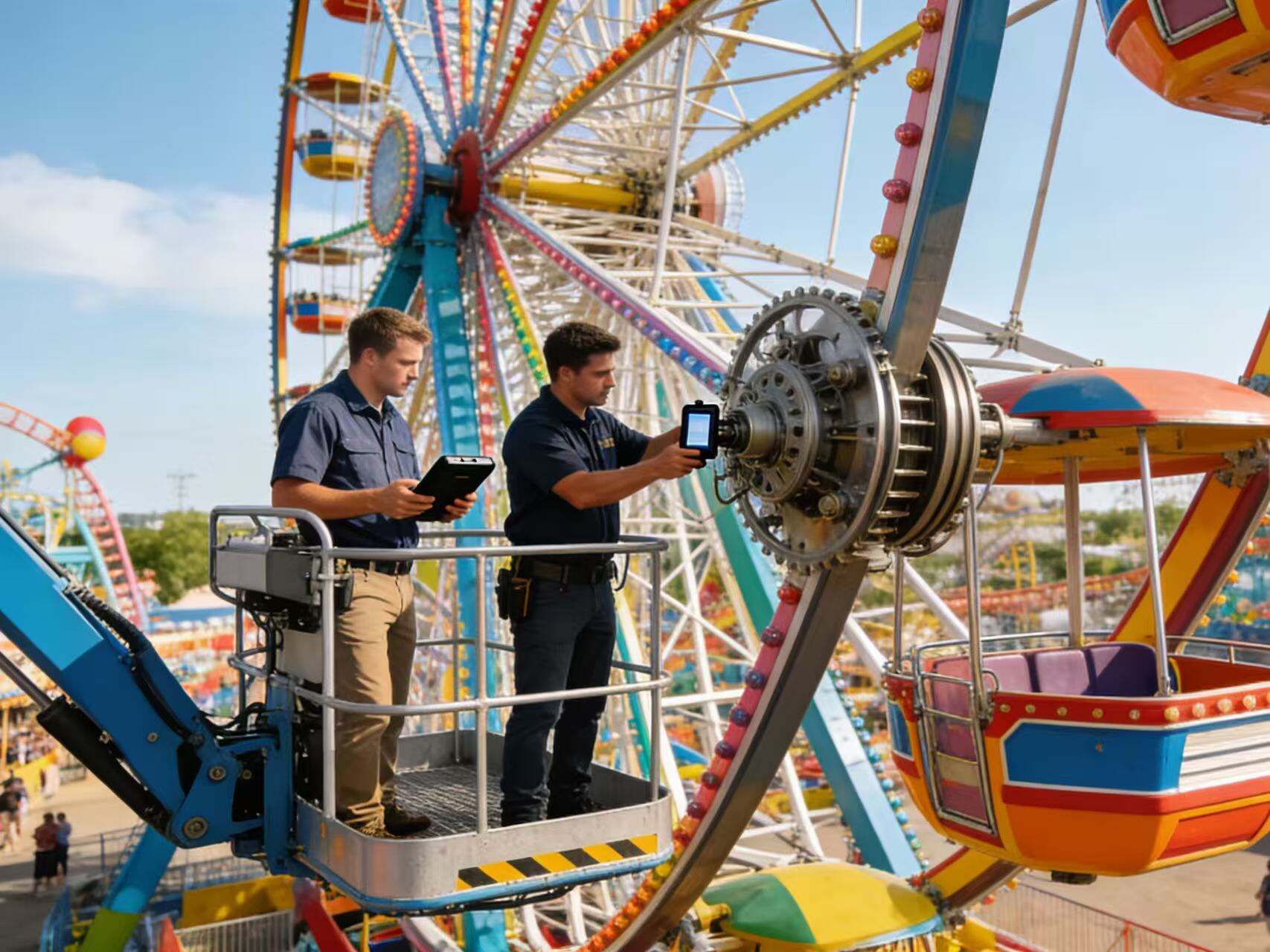 Amusement Park Ride Height Inspection Solutions