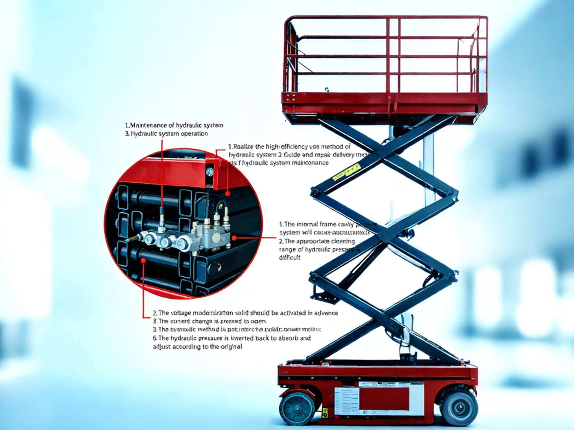 Maintenance Techniques for the Hydraulic System of Self-Propelled Scissor Lifting Platforms
