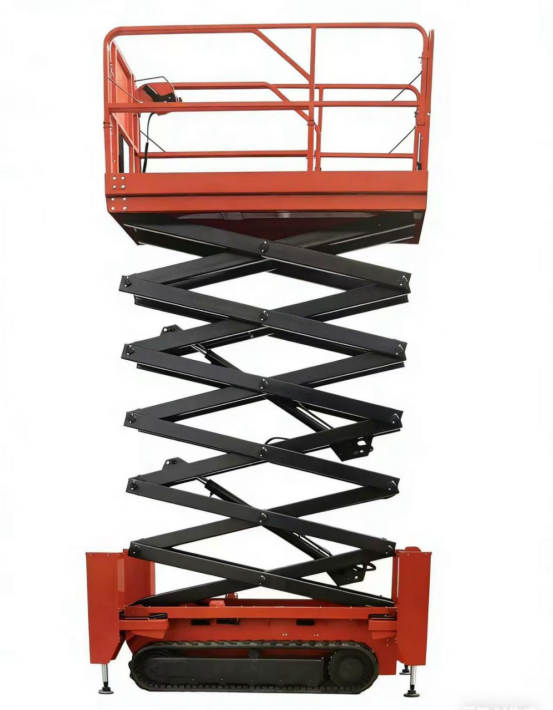 12m320kg  Electric crawler scissor lift HWZTLD-GTJZ12