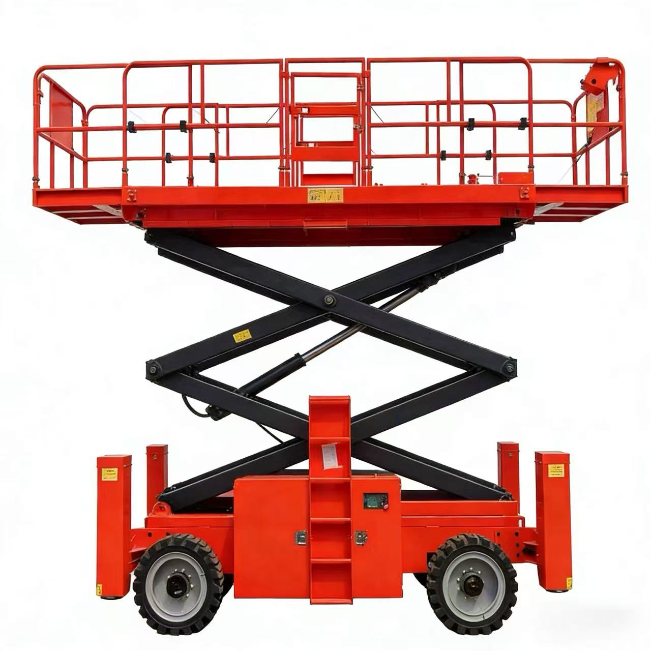 20m500kg Rough Terrain Scissor Lift(diesel/electric）HWYY-GTJZ20