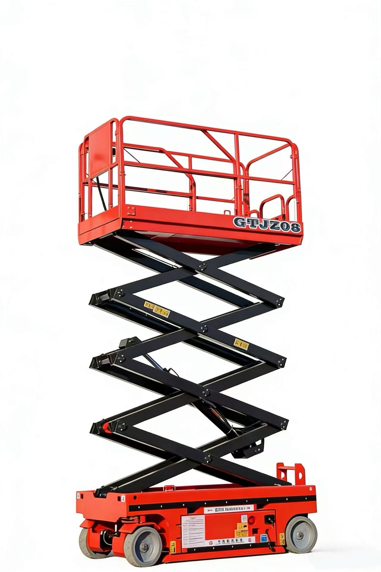   8m Electric self-propelled scissor lift HWGTJZ08